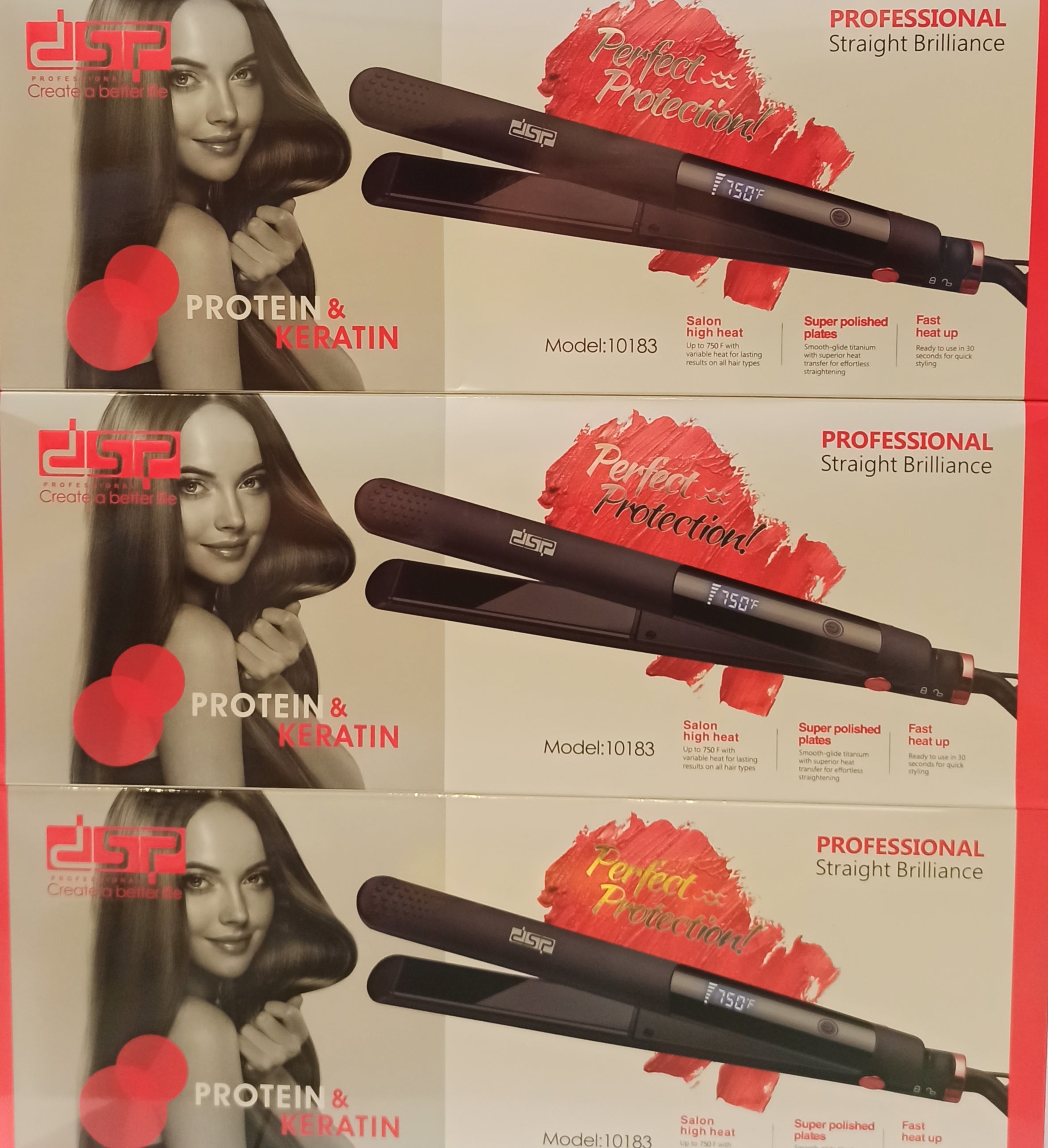DSP hair straightener 750F مملس الشعر DSP hair straightener 750F مملس الشعر